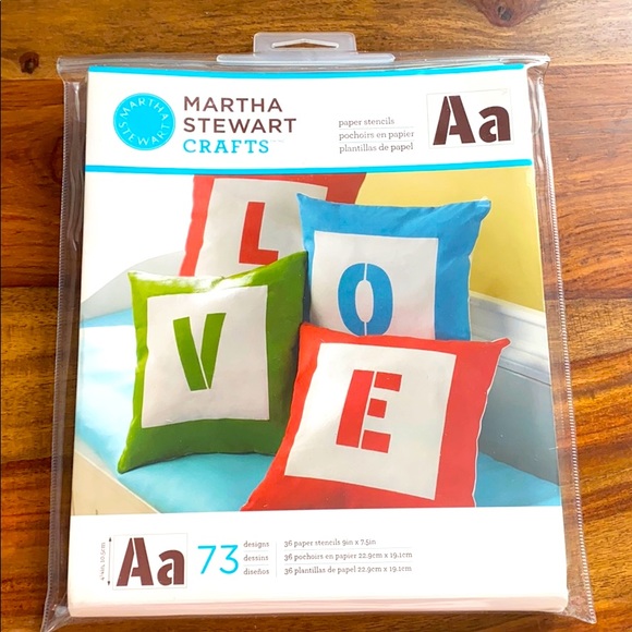 Martha Stewart Other - 🌿 NEW Martha Stewart LOVE Paper Stencil Kit🌿